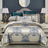 Luxury Jacquard Silk Cotton Bedding Set – King & Queen Size - Julia M LifeStyles