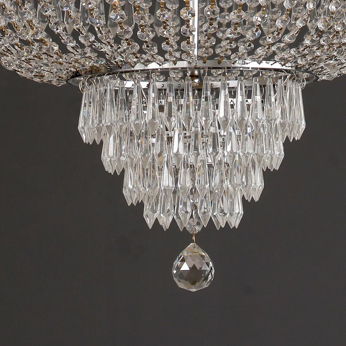 Luxury LED Crystal Chandelier for Modern Living Spaces - Julia M LifeStyles