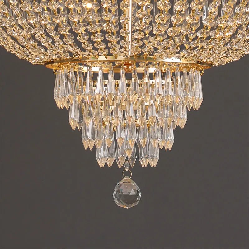 Luxury LED Crystal Chandelier for Modern Living Spaces - Julia M LifeStyles