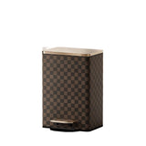 Luxury Metal Kitchen Trash Bin - Free Shipping & Foot Pedal Operated - Julia M LifeStyles