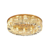 Luxury Modern Minimalist Crystal Glass Round Ceiling Chandelier - Julia M LifeStyles