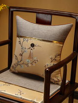 Luxury New Chinese Rectangle Throw Pillow Cushion for Living Room - Julia M LifeStyles