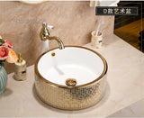 Luxury Oval Ceramic Bathroom Sink - 12L Capacity - Julia M LifeStyles