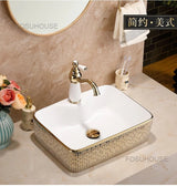 Luxury Oval Ceramic Bathroom Sink - 12L Capacity - Julia M LifeStyles