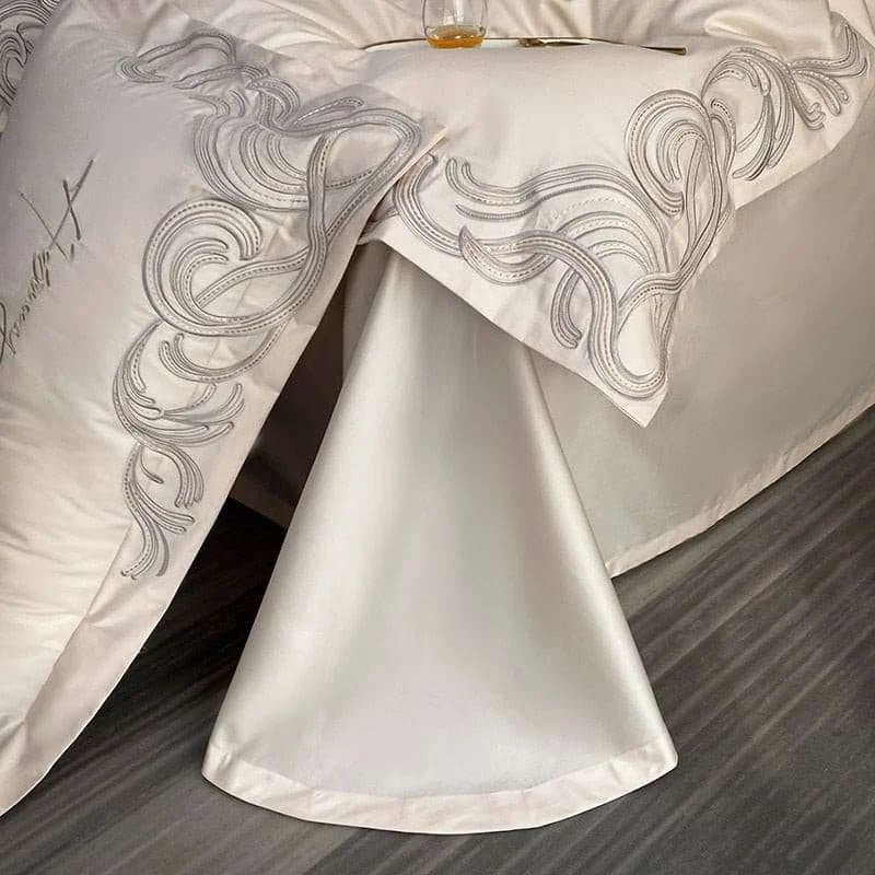 Luxury Pima Cotton Embroidery Bedding Set - 1000TC - Julia M LifeStyles