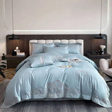 Luxury Pima Cotton Embroidery Bedding Set - 1000TC - Julia M LifeStyles