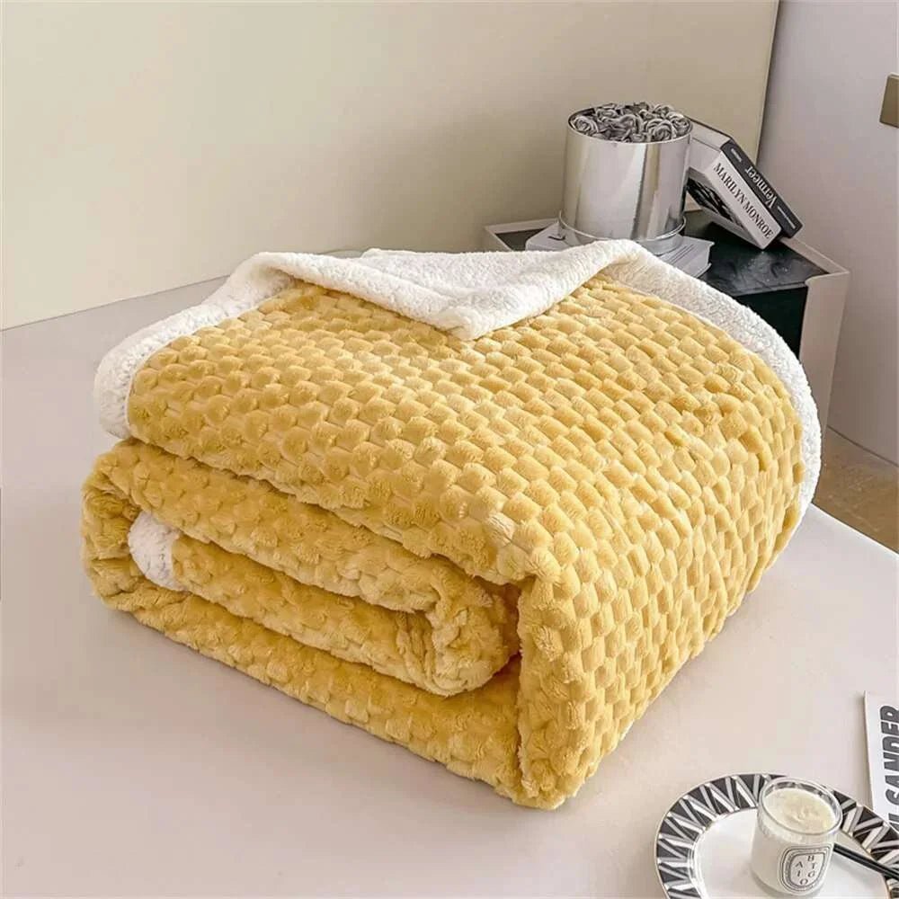 Luxury Plush Sherpa Fleece Blanket - Julia M LifeStyles