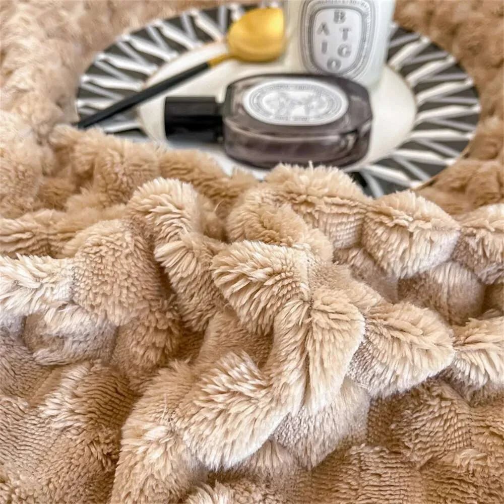 Luxury Plush Sherpa Fleece Blanket - Julia M LifeStyles