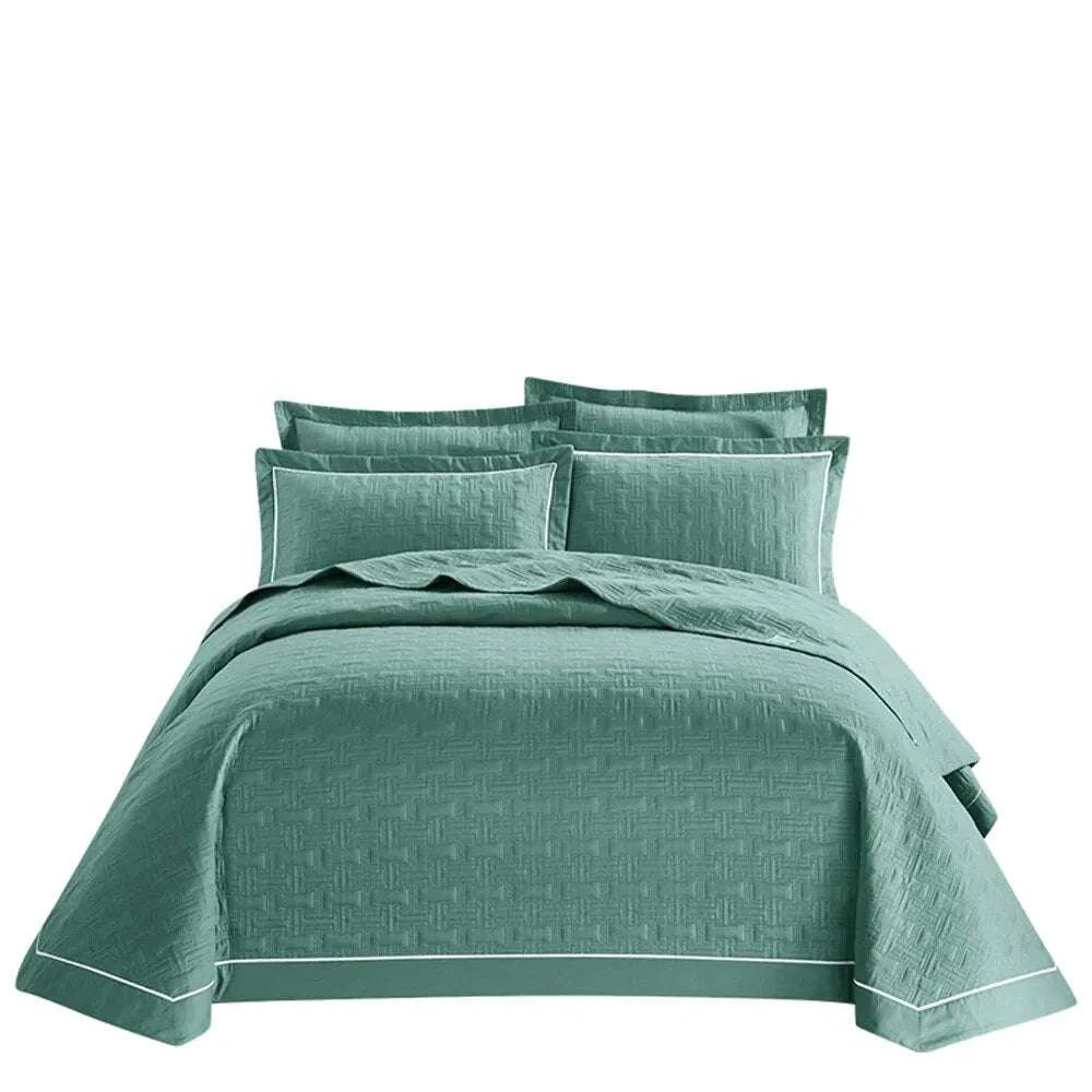 Luxury Quilted Cotton Bedspread - Julia M LifeStyles