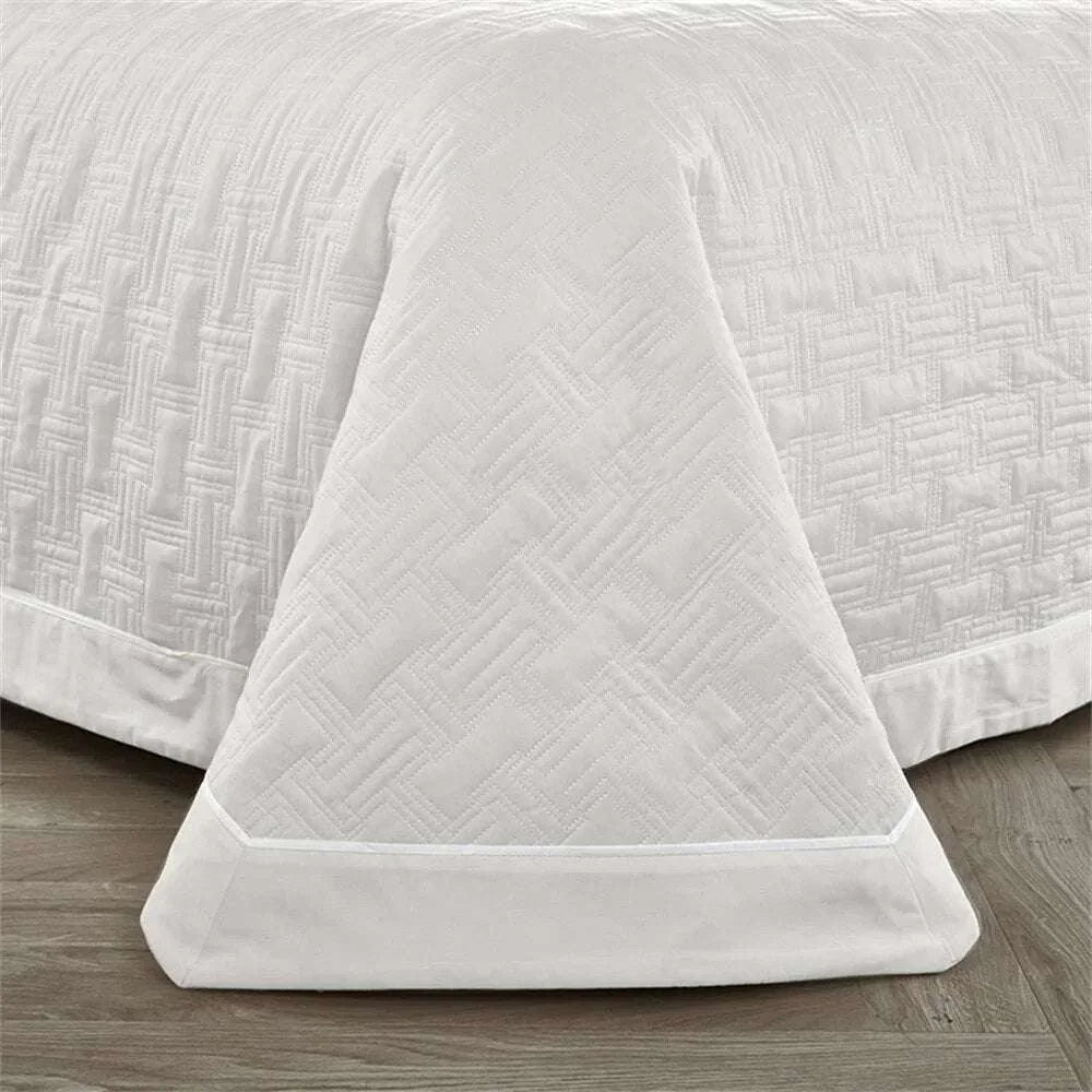 Luxury Quilted Cotton Bedspread - Julia M LifeStyles