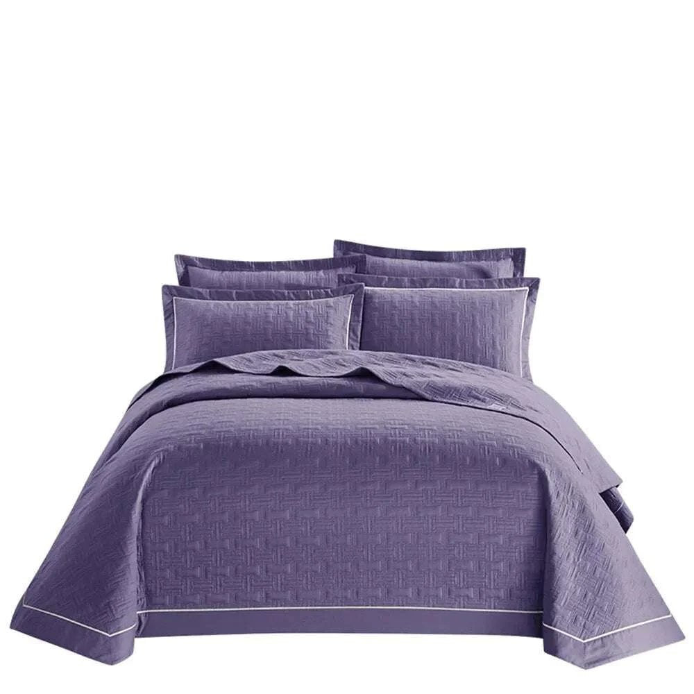 Luxury Quilted Cotton Bedspread - Julia M LifeStyles