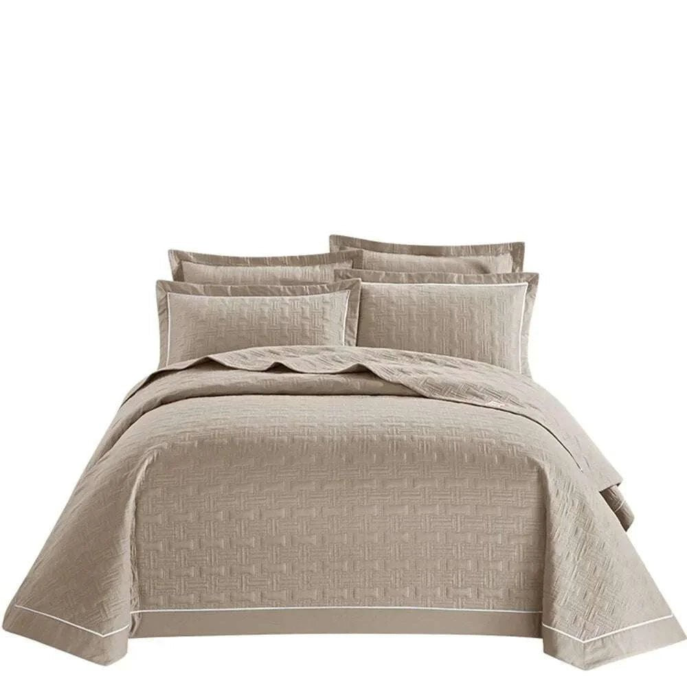 Luxury Quilted Cotton Bedspread - Julia M LifeStyles