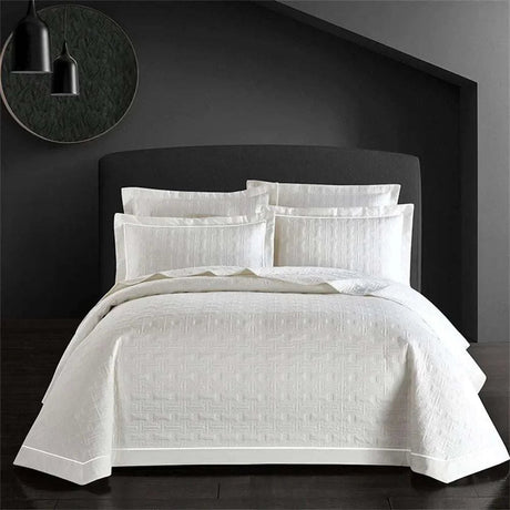 Luxury Quilted Cotton Bedspread - Julia M LifeStyles