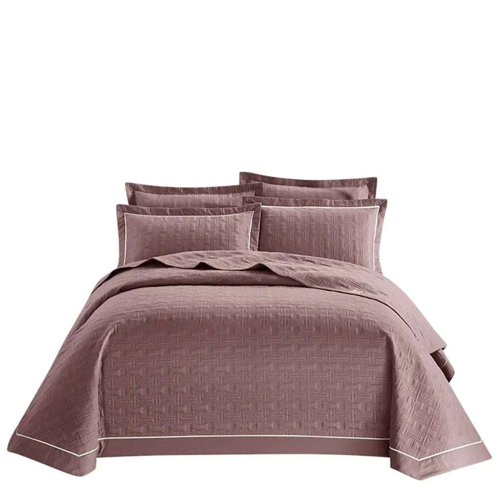 Luxury Quilted Cotton Bedspread - Julia M LifeStyles