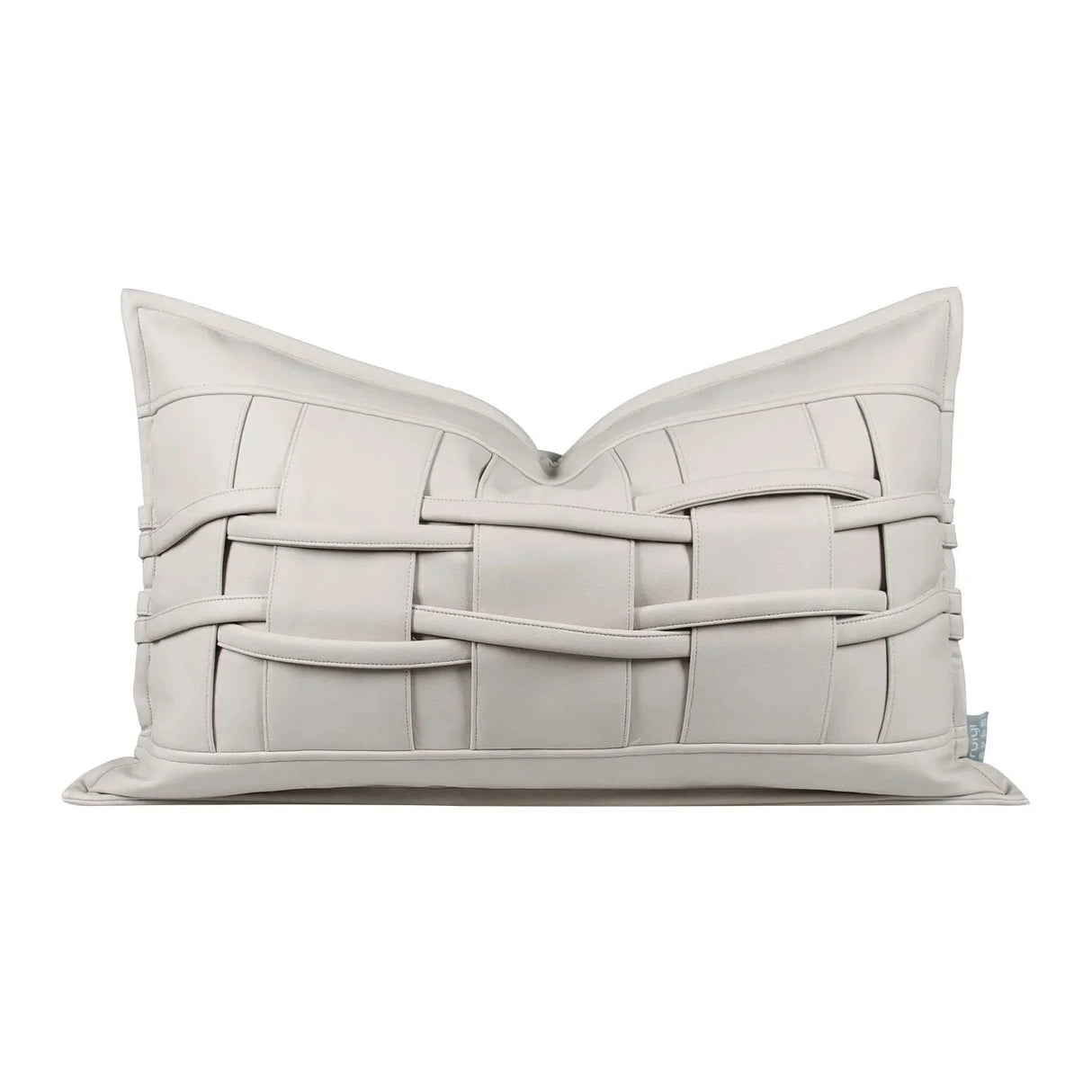 Luxury Soft Jacquard Cushion Cover - Green & White - Julia M LifeStyles