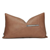 Luxury Soft Jacquard Cushion Cover - Green & White throw pillows Julia M Home & Kitchen   