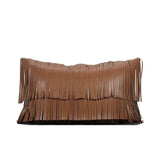 Luxury Soft Jacquard Cushion Cover - Green & White throw pillows Julia M Home & Kitchen   