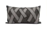 Luxury Soft Jacquard Cushion Cover - Green & White - Julia M LifeStyles