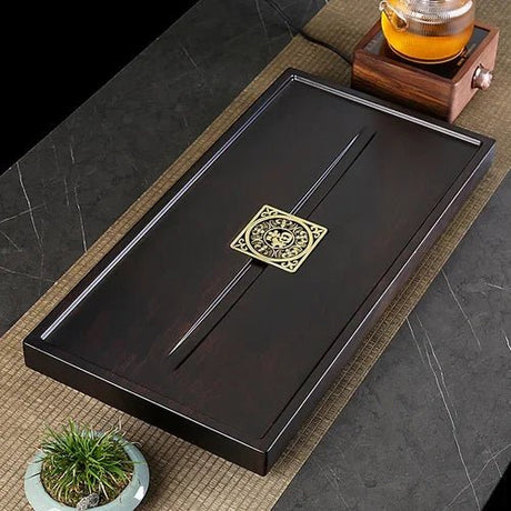 Luxury Solid Wood Gongfu Tea Tray 🌿 - Julia M LifeStyles