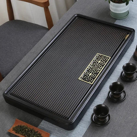 Luxury Solid Wood Gongfu Tea Tray 🌿 - Julia M LifeStyles