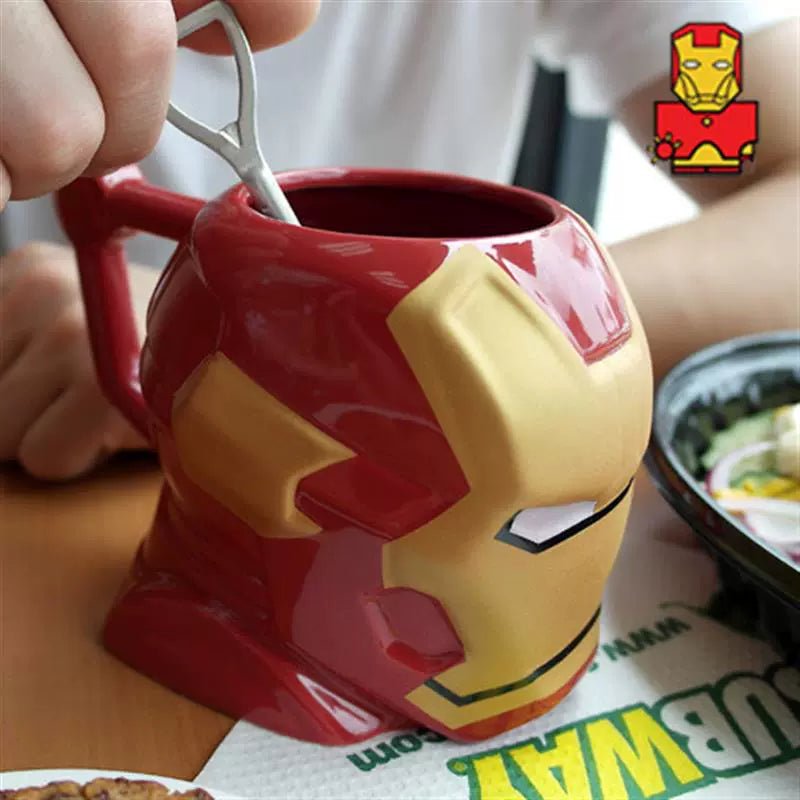 Marvel Heroes Ceramic Large Capacity Mug - Perfect for Coffee Lovers! - Julia M LifeStyles