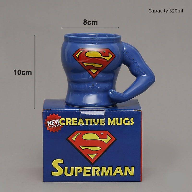 Marvel Heroes Ceramic Large Capacity Mug - Perfect for Coffee Lovers! - Julia M LifeStyles