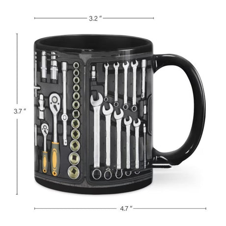 Mechanic Toolbox Ceramic Mug Household - Julia M LifeStyles