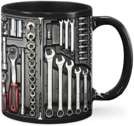 Mechanic Toolbox Ceramic Mug Household - Julia M LifeStyles