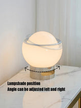 Medieval Protein Glass Table Lamp Living Room Bedroom Bedside Home Atmosphere Decoration Creative Protein Ball Desk Lights - Julia M LifeStyles