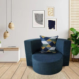 Memory Foam Round Folding Chair with Pillow: Versatile Comfort for Small Spaces - Julia M LifeStyles