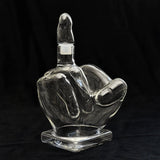 Middle Finger Shaped Sealed Glass Wine Bottle Whisky Decanter Wine Glass Decanter Whiskey Container Dispenser For Beverage - Julia M LifeStyles