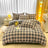 Milk Velvet Plaid Duvet Cover Set - Winter Comfort for Boys & Girls - Julia M LifeStyles