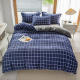 Milk Velvet Plaid Duvet Cover Set - Winter Comfort for Boys & Girls - Julia M LifeStyles