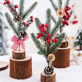 Mini Christmas Tree Decor - Julia M LifeStyles