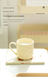 Minimalist Nordic Ceramic Mug for Elegant Home and Office Use - Julia M LifeStyles