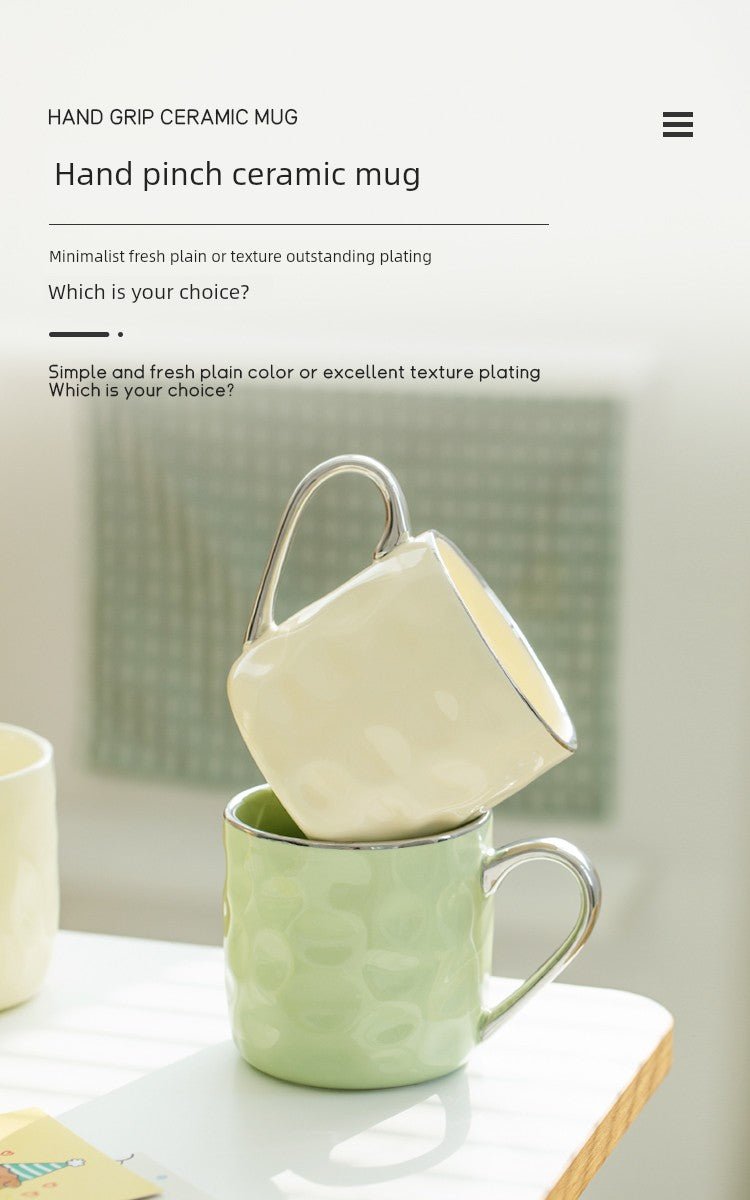 Minimalist Nordic Ceramic Mug for Elegant Home and Office Use - Julia M LifeStyles