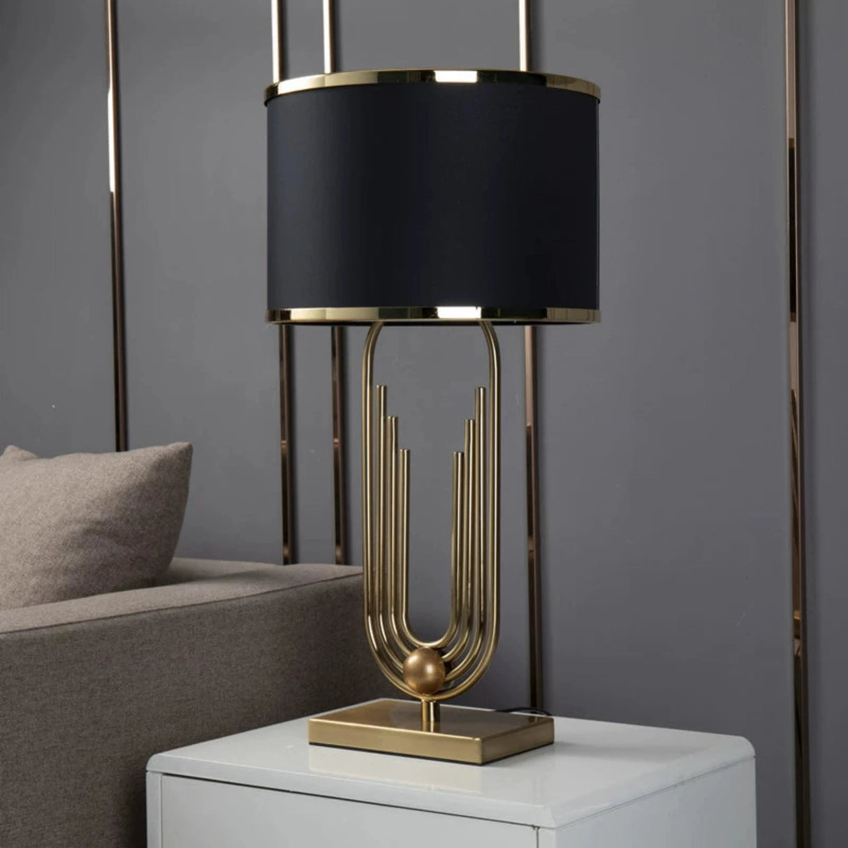 Minimalist Classy Table Lamp for Accessible Luxury Living Spaces - Julia M LifeStyles