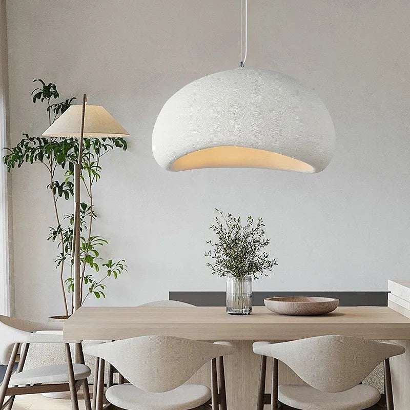 Minimalist E27 Pendant Light: Modern Wabi - Sabi Chandelier - Julia M LifeStyles