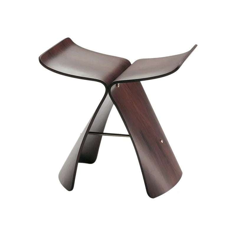 Modern Ash Plywood Butterfly Stool in 4 Stylish Colors - Julia M LifeStyles