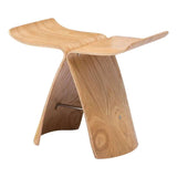 Modern Ash Plywood Butterfly Stool in 4 Stylish Colors - Julia M LifeStyles