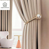 Modern Australian Cashmere Beige Blackout Velvet Curtains - Julia M LifeStyles