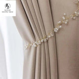 Modern Australian Cashmere Beige Blackout Velvet Curtains - Julia M LifeStyles