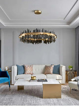 Modern Creative Circle LED Chandelier - Julia M LifeStyles