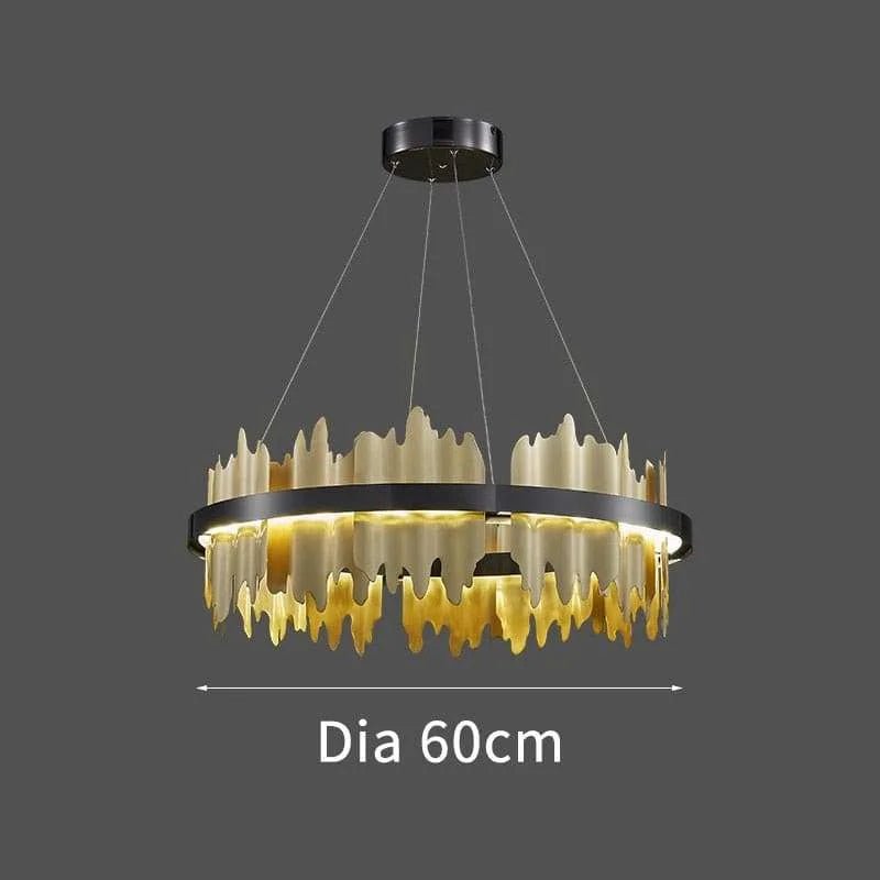 Modern Creative Circle LED Chandelier - Julia M LifeStyles