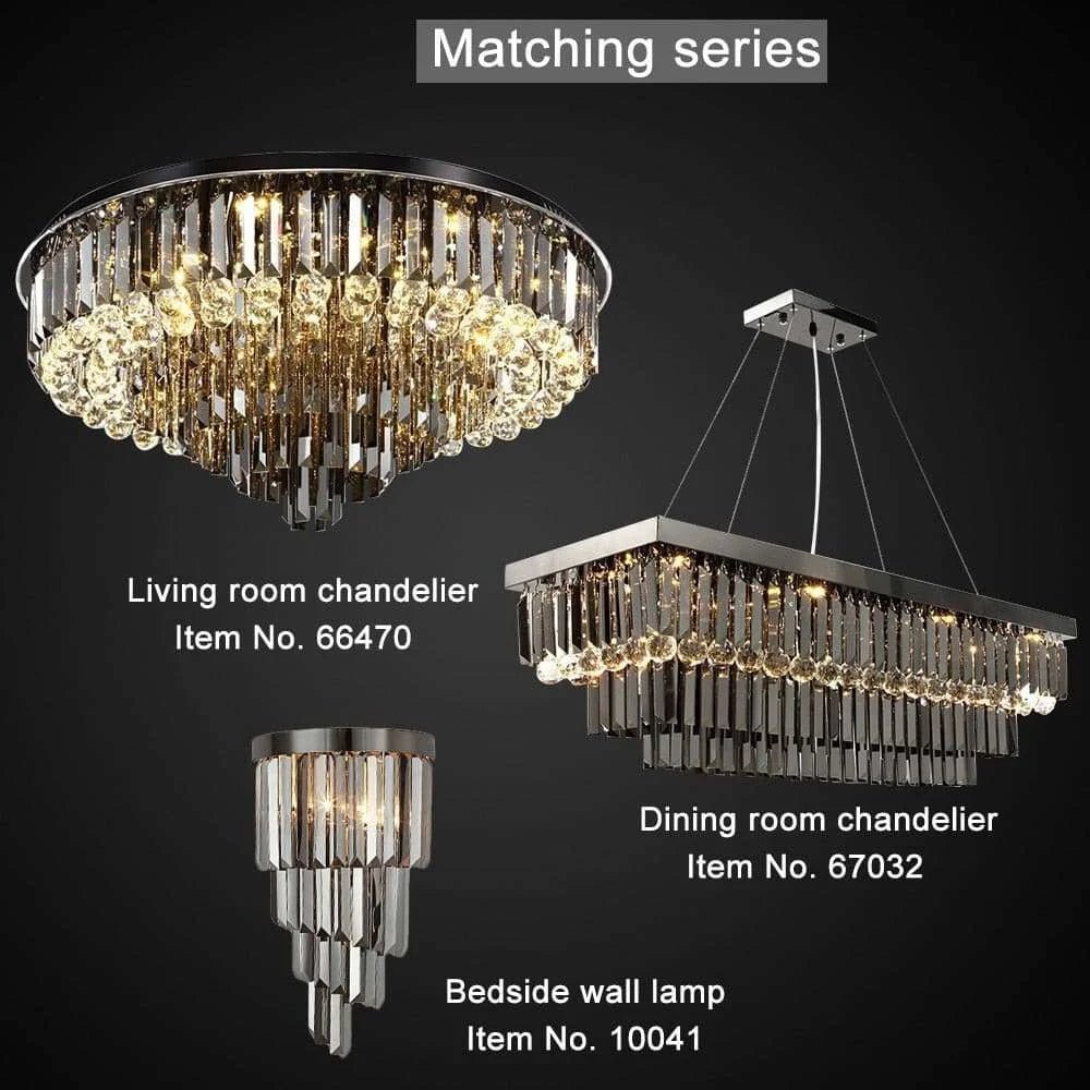 Modern Crystal Ceiling Light - Julia M LifeStyles