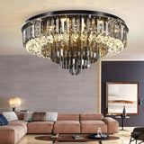 Modern Crystal Ceiling Light - Julia M LifeStyles