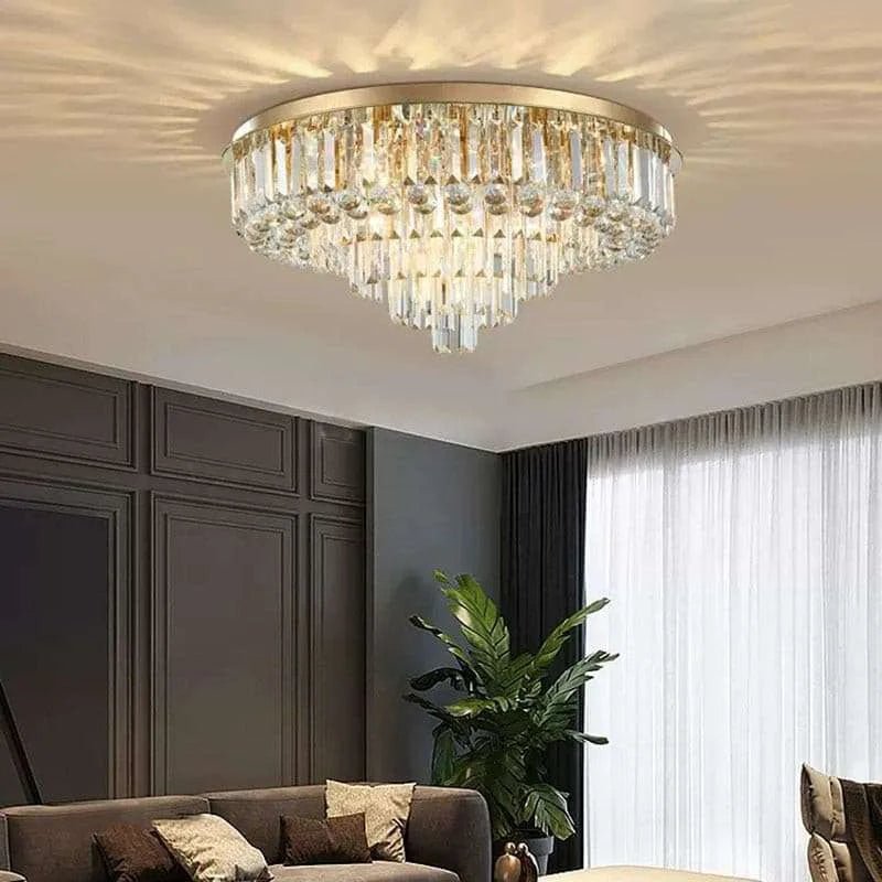 Modern Crystal Ceiling Light - Julia M LifeStyles