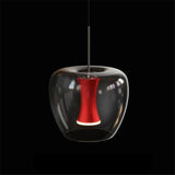 Modern Glass LED Pendant Lights Clear Hanging Lamp - Julia M LifeStyles