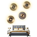 Modern Gold Oval LED Wall Sconce - Julia M LifeStyles