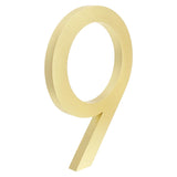 Modern Golden Door Numbers - Julia M LifeStyles